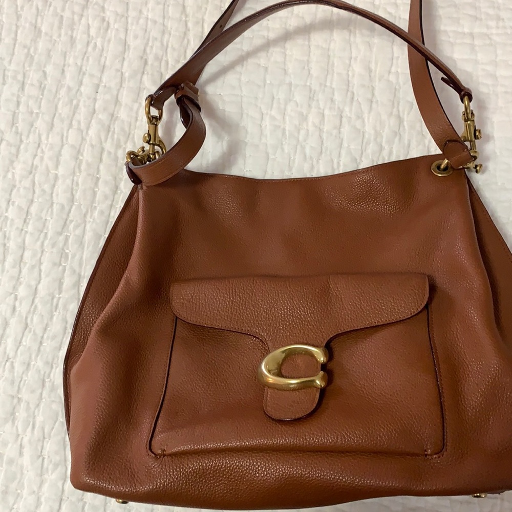 Medium side tote coach bag